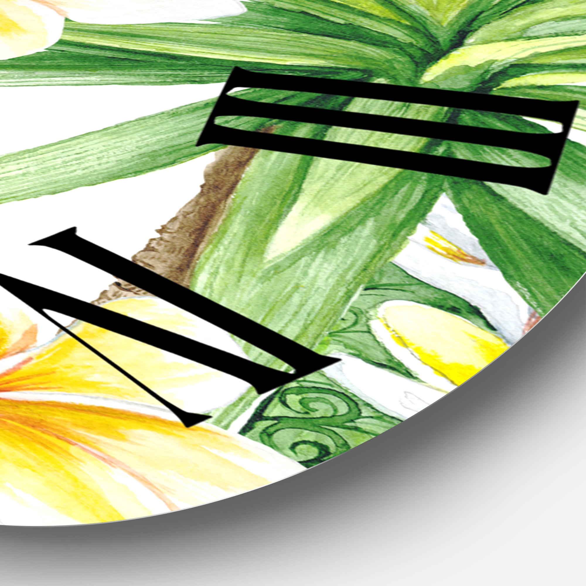Designart 1 in Modern,Contemporary Wall Clock
