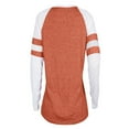 thumbnail image 2 of KBZDBZC Womens T Shirts Ladies' Paneled Contrasting Striped Round Neck Color Matching Long Sleeve T Shirt Top Blouse T Shirt for Women Womens Shirts (orange,XXXXXL), 2 of 5