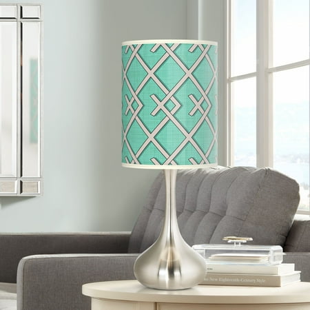 Crossing Lamp - Giclee Glow Crossings Giclee Droplet Table Lamp
