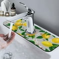 thumbnail image 7 of Xecao Lemon Seamless Pattern Oil Painting Effect for Kitchen Sink Splash Guard Faucet Mat , Faucet Guard & Draining mat, (15" X 5.5" ), 7 of 7
