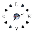 thumbnail image 2 of MORESEC 4Pcs DIY Wall Clock, Mirror Sticker Wall Clock, Self-Adhesive Silent Sweep Movement, Battery Powered Home Office Decor, Easy Install Decal for Living Room and Bedroom, 2 of 9