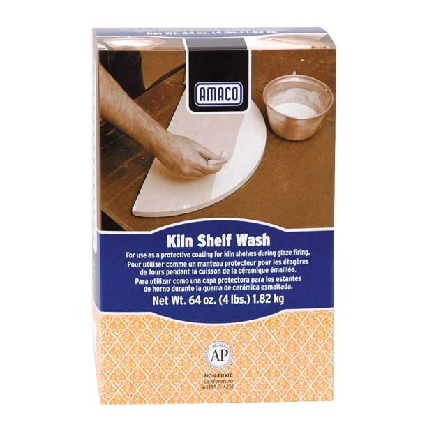 AMACO Kiln Dry Form Shelf Wash, 4 lb