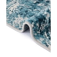 thumbnail image 7 of Unique Loom Oasis Collection Area Rug - Wave (6' x 9' Rectangle Blue/Gray), 7 of 7