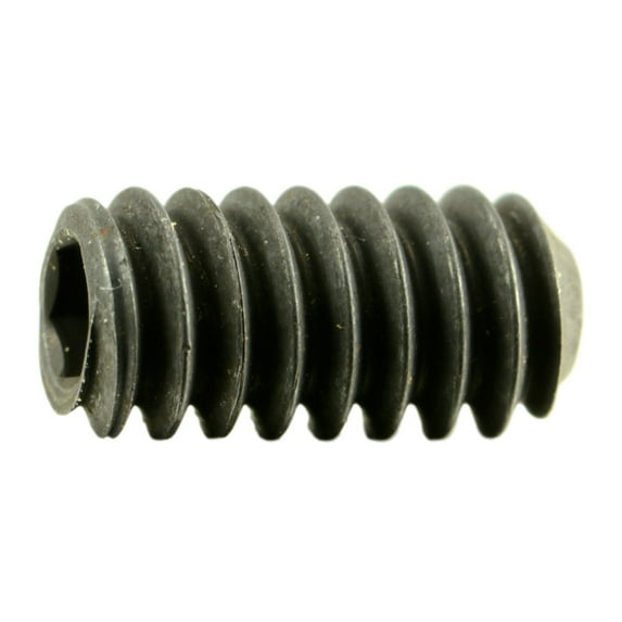 #10-24 x 3/8" Steel Coarse Thread Hex Socket Headless Set Screws SSSS-260