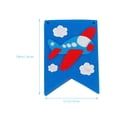 thumbnail image 2 of CRAFTHROU Banner Decorativo De Fiesta Con Letras Especiales Y De Aviones Multicolor, 2 of 6