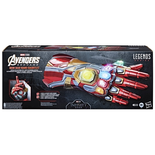 Marvel Legends Iron Man Nano Gauntlet - Electronic Fist - Walmart