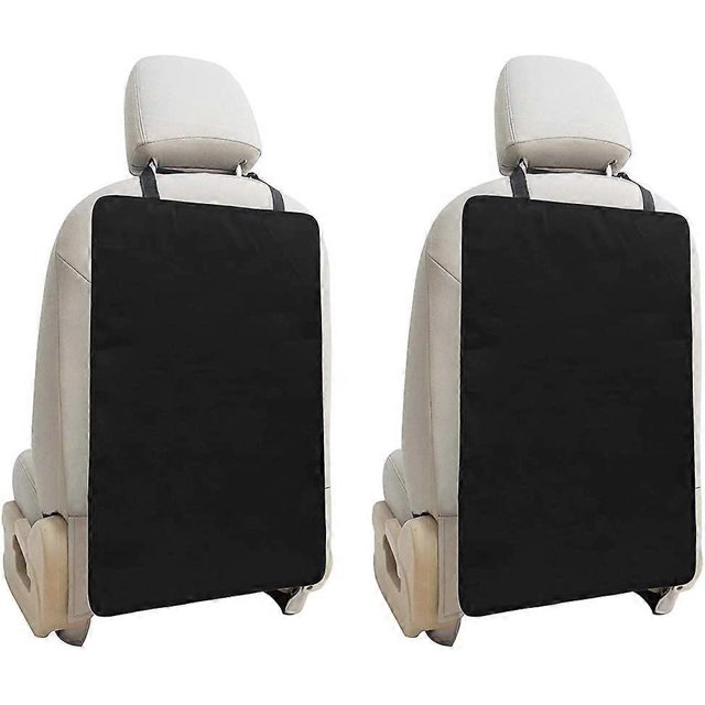 KAIYANG piezas de protector de asiento de automóvil, con acolchado más grueso, mejor protección para asientos de automóvil (negro)