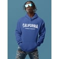 thumbnail image 2 of California Summer Paradise. Hoodie Men -Image by Shutterstock, Male Medium, 2 of 4