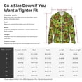 thumbnail image 6 of Goofa Carrot Eggplant Printed Women's UPF 50+ Sun Protection Hoodie Jacket Lightweight Long Sleeve Sun Shirt for Women with Pocket Hiking Outdoor-, 6 of 9