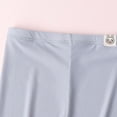 thumbnail image 4 of Cowsor Big Kids Girls Summer Solid Safety Pants Ice Silk Thin Lightweight Anti Chafing Base Layer Shorts For 2-13 Years Old, 4 of 6