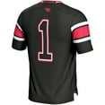 thumbnail image 3 of Men's GameDay Greats #1 Black Dayton Flyers Endzone Football Jersey, 3 of 4