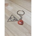 thumbnail image 6 of Carnelian Natural Healing Stone Keychain For Protection, 6 of 6