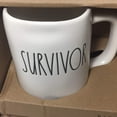 thumbnail image 4 of Rae Dunn Artisan Collection Set Survivor & Fighter Mug Set (Black Text), 4 of 4
