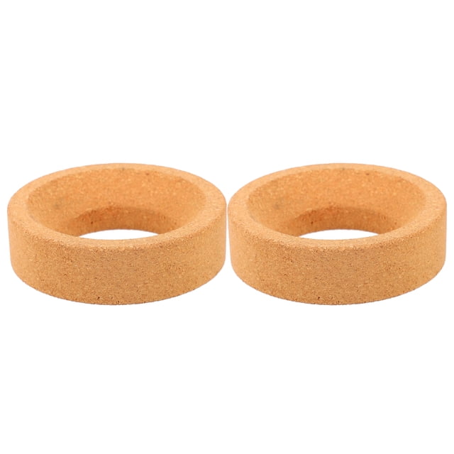 MasteelfCA 2 Pcs Supports de Flacon en Liège Base de Flacon Rond Support de Flacon de Laboratoire