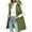 Army Green, variant on Women's Long Vest Plain Sleeveless Hood Winter Vest Outwear Jacket Lightweight Warm Coat Outerwear with Zip-Up and Cotton Material for Women's Casual Fashion and Apparel,Army Green,L