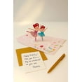 thumbnail image 3 of Baby Dancing 3D Pop Up Greeting Card, Handmade Pop Up Greeting Cards For Every Day, Birthday, Love,  Holidays, Congratulations, 5" x 7" Includes Envelope and Note, 3 of 10