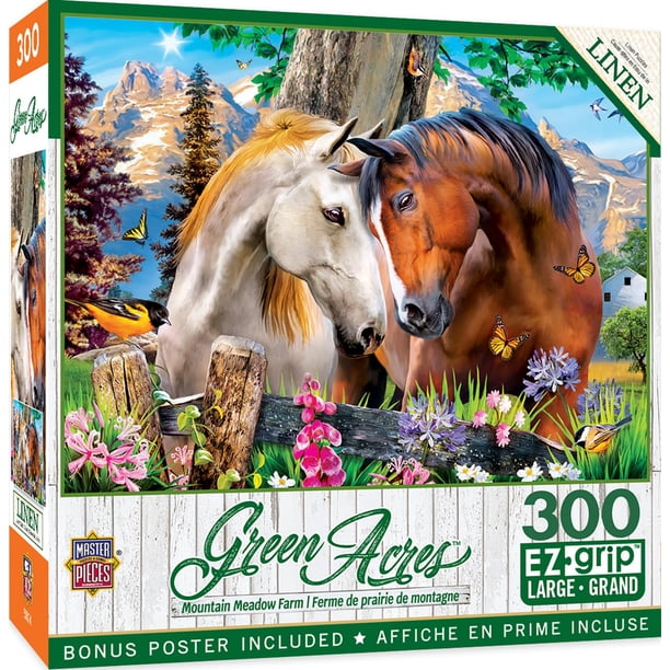 Rompecabezas MasterPieces Mountain Meadow Farm 300 piezas