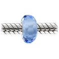 thumbnail image 2 of Bling Jewelry Womens Translucent Murano Faceted Glass Charm Bead with Sterling Silver Core, 2 of 4