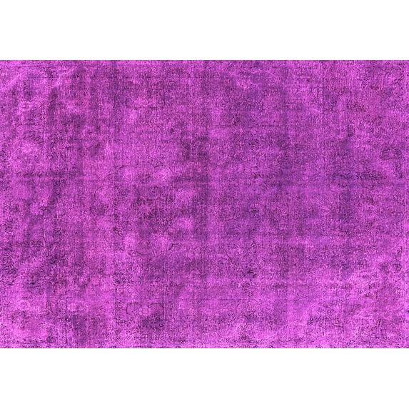 Ahgly Company Indoor Rectangle Oriental Pink Industrial Area Rugs, 8' x 12'