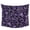 Purple, variant on Boho Blue Floral Tapestry for Bedroom Wall Hanging Tapestry, Farmhouse Botanical Vintage Paisley Flower Ceiling Backdrop Tapestries Poster Blanket Wall Decor for Teens Room Living Room Dorm 51" x 59"