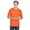 BRIGHT ORANGE, variant on UltraClub Men's Cool & Dry Basic Performance T-Shirt - 8620