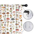 thumbnail image 4 of Blackout Kids Curtains,Mushroom and Flower White Pattern Children's Insulated Curtains Set Of 2,Bedroom Essentials,Toddler Room Decor 52"x84", 4 of 5