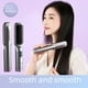 thumbnail image 1 of Peine para cabello liso con iones negativos que no daña el cabello, placa alisadora con clip, rizador de cabello, peine eléctrico portátil de doble uso, férula para cabello esponjoso,, 1 of 4