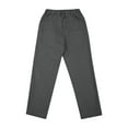 thumbnail image 6 of CPNG Boys' Slim Fit Stretch Elastic Waist Chino Pants Kids Straight Leg School Uniform Yonth Casual Pants(Dark Gray,6-7 Years), 6 of 7