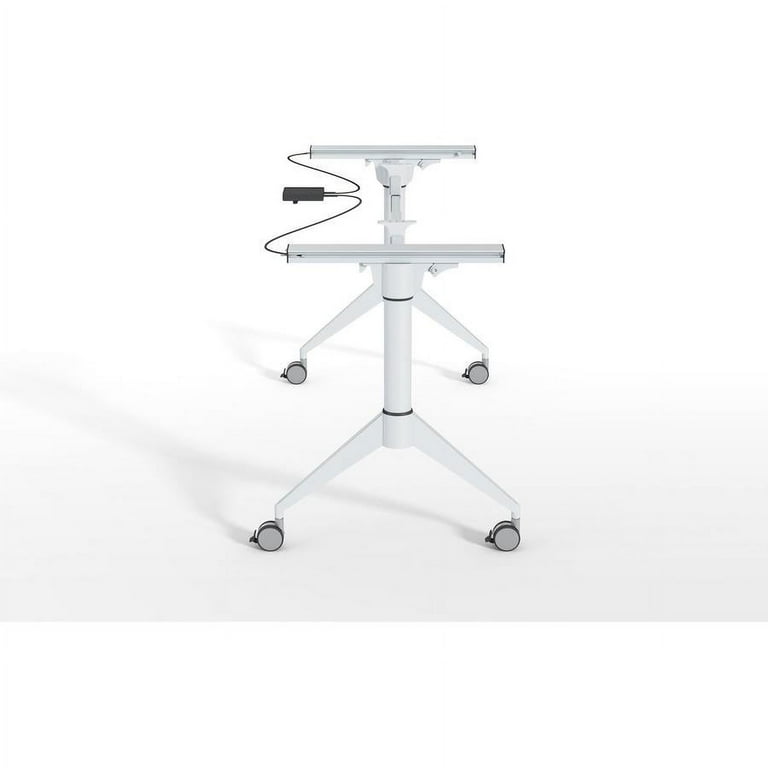 Lorell Spry Nesting Training Table Base - Black Folding Base - 2 Legs - 29.50