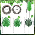 thumbnail image 2 of Kit de decoración tropical con hojas de jungla Preboun de 6 m, 2 of 7