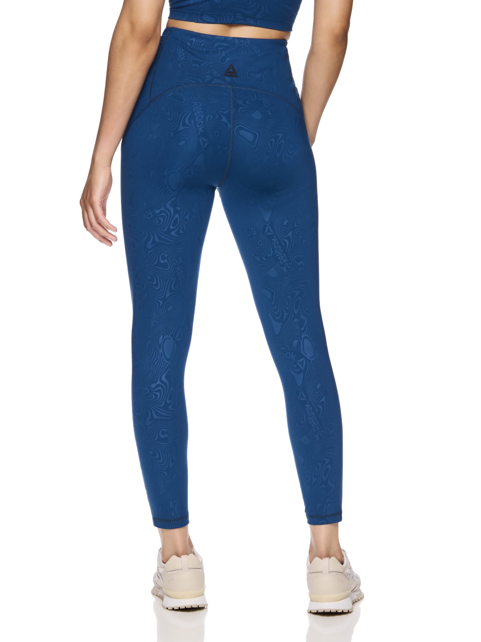 Reebok Women's and Women's Plus Spirit High Rise 7/8 Legging with Pockets, Sizes XS-4X