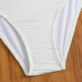 thumbnail image 5 of Girls Swimsuits Two Piece Bathing Suits Sport Beach Bikini Sets Summer Swimwear (White 13-14 Years), 5 of 8