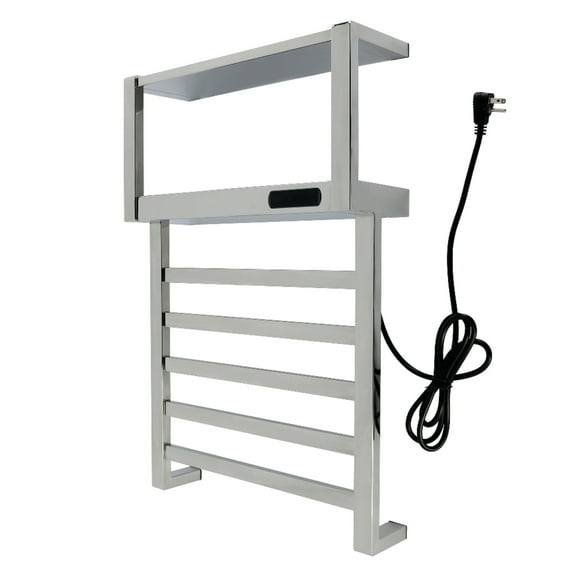 Kingston Brass DTC182831 Markus Wall Mount Plug-In Towel Warmer, Polished Chrome