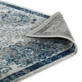 thumbnail image 4 of Modway Entourage Kensie Floral Moroccan Trellis Area Rug in Ivory and Blue, 4 of 7