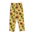 thumbnail image 4 of Haiem Sunflowers Women's Pajama Pants Ultra Lightweight Pjs Bottoms Sleepwear Bottom Pants With Pocket Drawstring-Small, 4 of 7