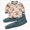 C326--AG, variant on 3-6 Months Toddler Girl Boy Outfit Long Sleeve Letter Sweatshirts and Pants Set 2Pcs Infant Baby Spring Fall Winter Clothes Sets 6-12 Months 12-24 Months 2T 3T 4T 5T 6T 7T Boy,Mint Green