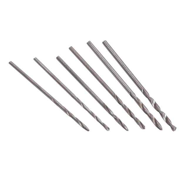 6 brocas helicoidales HSS extremadamente resistentes al calor y vástago Zulema Broca giratoria Hss