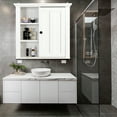 Bathroom Storage SYNGAR Wall Mounted Bathroom Storage Cupboard