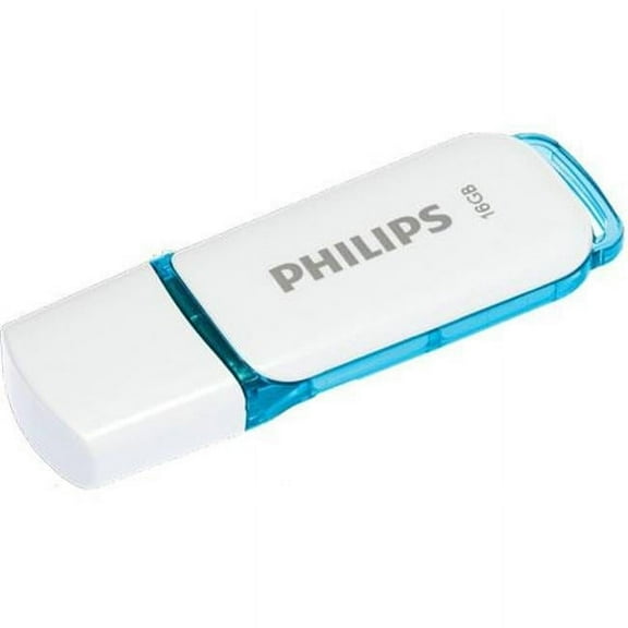 Philips PHMMD16GSNOWU2 USB2.0 16GB Snow Edition Flash Drive - Blue