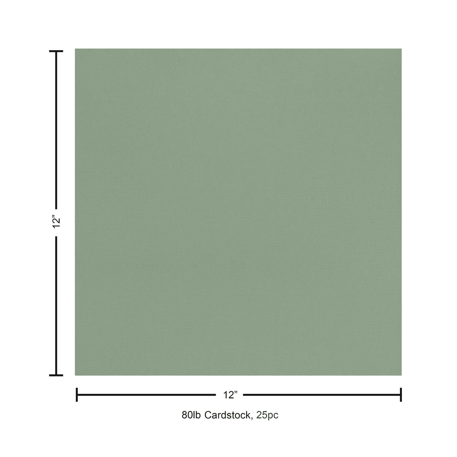 PA Paper Accents Canvas Cardstock 12" x 12" Aquamarine, 80lb colored cardstock paper for card making, scrapbooking, printing, quilling and crafts, 25 piece pack