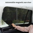 thumbnail image 3 of facefd 1/2/3/5 Metal Polyester Car Side Window Sun Hood Portable Detachable Universal Sunproof Automotive Curtain Sunshade Part Front 5PCS, 3 of 6
