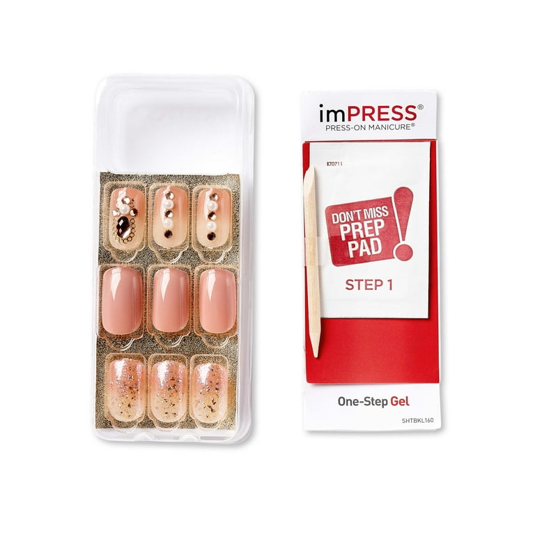 KISS imPRESS Press-on Manicure Couture Collection, Superb, Medium