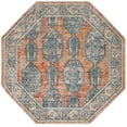 thumbnail image 2 of Rugs.com Lola Collection Rug – 4 Ft Octagon Brick Red Medium Rug Perfect For Living Rooms, Kitchens, Entryways, 2 of 9