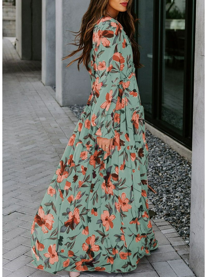 green emerald velvet dress Olive Tiered Maternity Dress