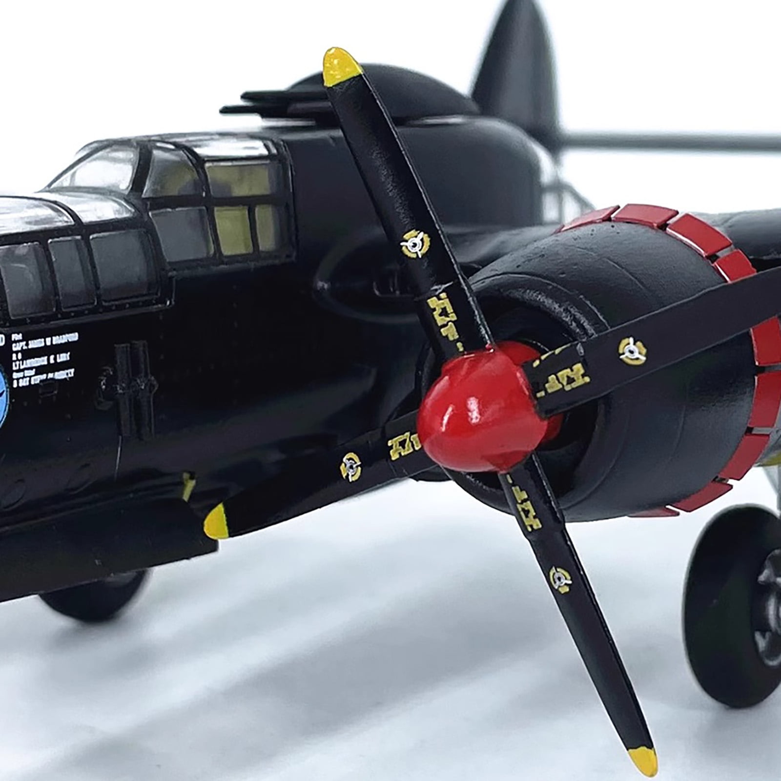 TAPDRA P 61B Black Widow USA Air Force WWII Fighter 1:72 Scale Model Plane Diecast Alloy Collection Display Decor Gift