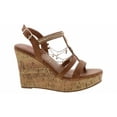 thumbnail image 2 of Jellypop Raziel Cognac Fashion Wedge Sandal Beige | RAZIEL COGNAC, 2 of 6