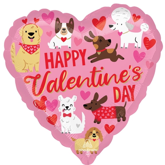 Doggone Cute Valentine balloon