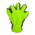 thumbnail image 2 of Car Wash Mitt Microfiber, Scratch-Free Soft Gloves for Detailing, Thickened 5-Finger Scrubber for Auto Cleaning (Green), 2 of 9