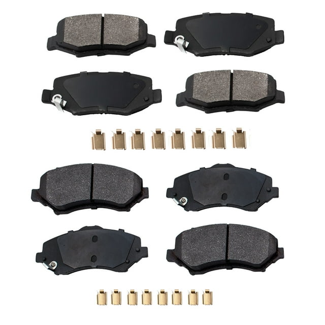 Balatas AG para Auto Completo para Jeep Wrangler 2011 a 2017 8 Piezas Nuevas