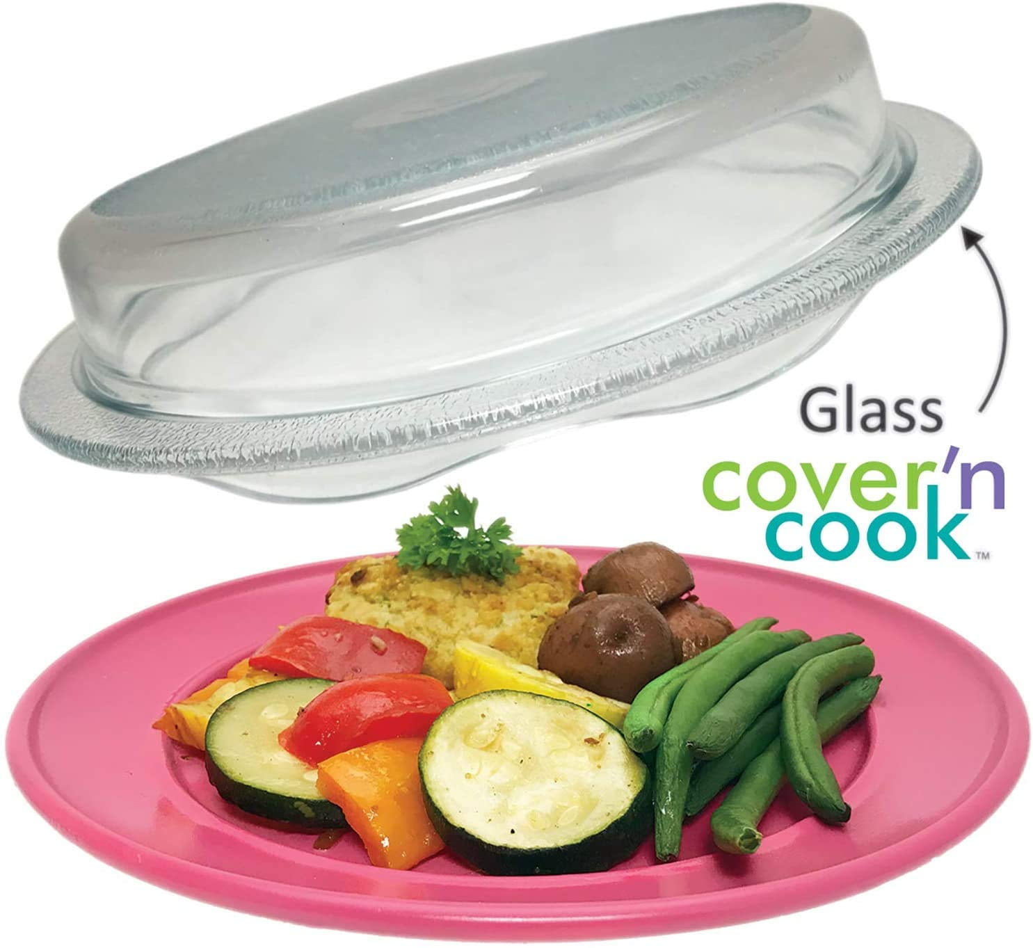 Microwave Vented Food Cover, Polerce Microwave Plate Cover